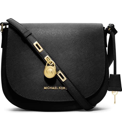 michael kors large saffiano leather messenger bag|Michael Kors saffiano tote bag.